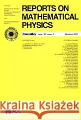 Reports on Mathematical Physics 90/2 praca zbiorowa 5902490427617 Wydawnictwo Naukowe PWN - książka