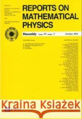 Reports on Mathematical Physics 94/2 praca zbiorowa 5902490427563 Wydawnictwo Naukowe PWN - książka