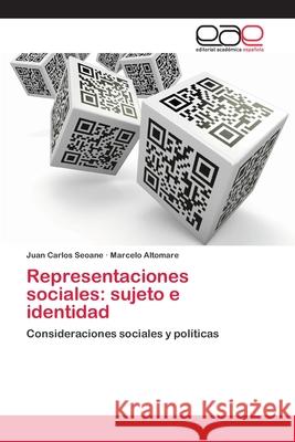 Representaciones sociales: sujeto e identidad Seoane, Juan Carlos 9783659021374 Editorial Academica Espanola - książka