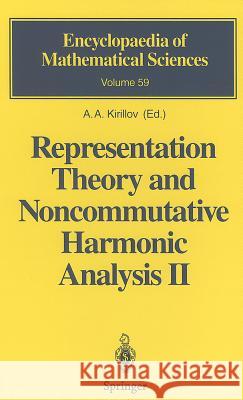 Representation Theory and Noncommutative Harmonic Analysis II: Homogeneous Spaces, Representations and Special Functions Dijk, G. Van 9783540547020 SPRINGER-VERLAG BERLIN AND HEIDELBERG GMBH &  - książka