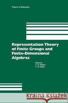 Representation Theory of Finite Groups and Finite-Dimensional Algebras: Proceedings of the Conference at the University of Bielefeld from May 15-17, 1 Michler 9783034897204 Birkhauser - książka