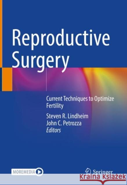 Reproductive Surgery: Current Techniques to Optimize Fertility Lindheim, Steven R. 9783031052392 Springer International Publishing - książka