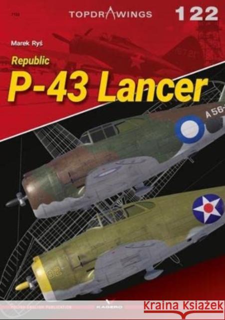 Republic P-43 Lancer Marek Rys 9788366673700 Kagero - książka