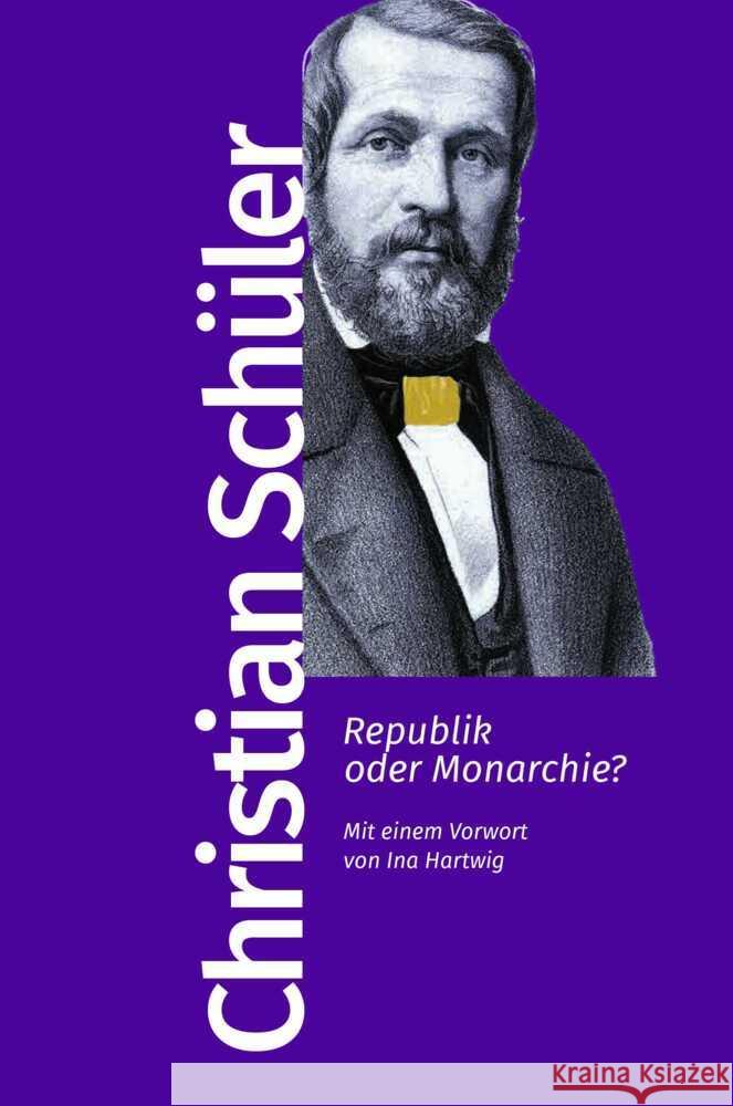 Republik oder Monarchie? Schüler, Christian 9783462500141 edition Paulskirche - książka