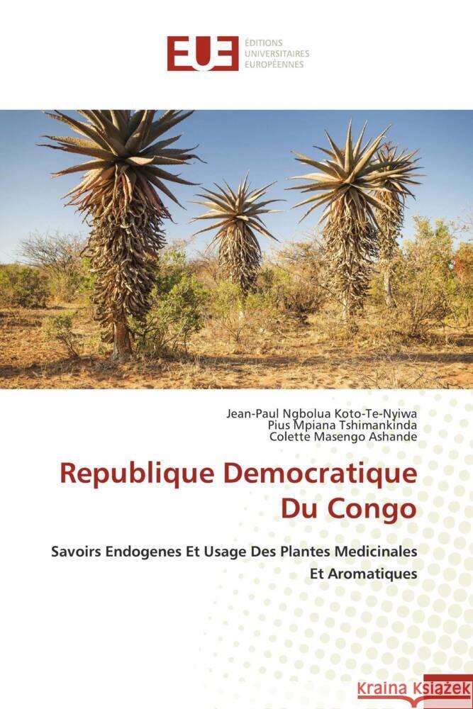 Republique Democratique Du Congo Ngbolua Koto-te-Nyiwa, Jean-Paul, Mpiana Tshimankinda, Pius, Masengo Ashande, Colette 9786202271974 Éditions universitaires européennes - książka