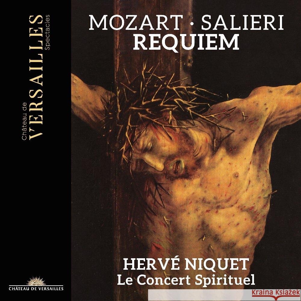 Requiem, 1 Audio-CD Mozart, Wolfgang Amadeus, Salieri, Antonio 3770011431861 Chateau de Versailles - książka