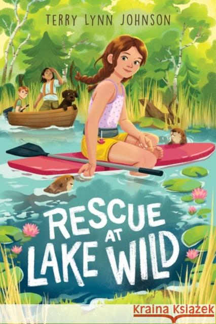 Rescue at Lake Wild Terry Lynn Johnson 9780358732860 Clarion Books - książka