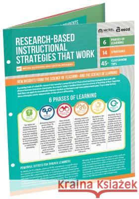 Research-Based Instructional Strategies That Work (Quick Reference Guide) Bryan Goodwin Kristin Rouleau 9781416631767 ASCD - książka