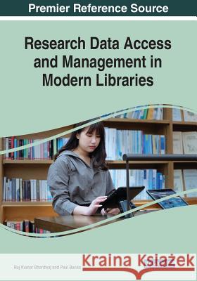 Research Data Access and Management in Modern Libraries  9781522584988 IGI Global - książka