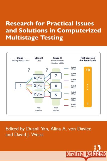 Research for Practical Issues and Solutions in Computerized Multistage Testing Duanli Yan Alina Vo David Weiss 9780367207816 Taylor & Francis Ltd - książka