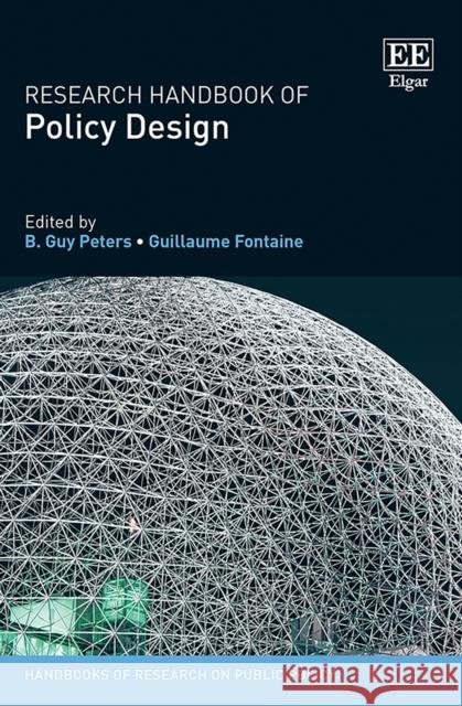 Research Handbook of Policy Design  9781839106590 Edward Elgar Publishing Ltd - książka