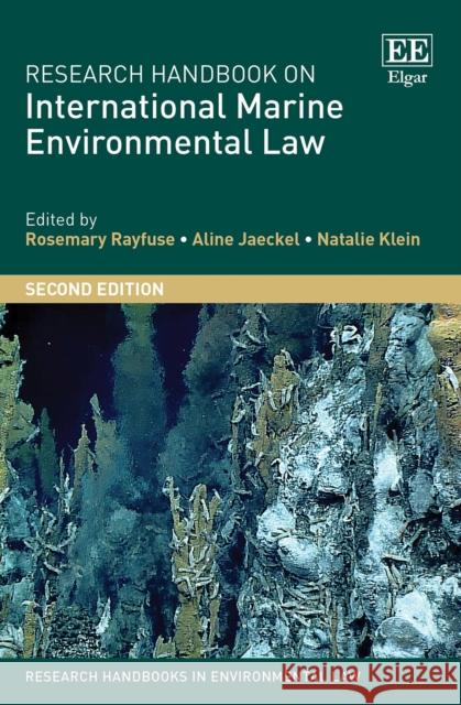 Research Handbook on International Marine Environmental Law  9781789909074 Edward Elgar Publishing Ltd - książka