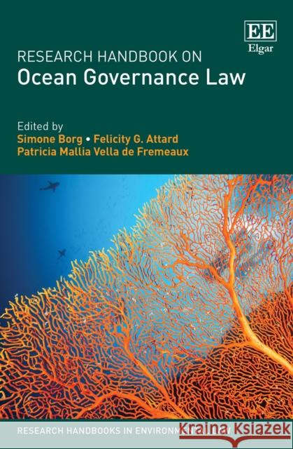 Research Handbook on Ocean Governance Law  9781839107689 Edward Elgar Publishing Ltd - książka