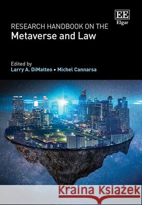 Research Handbook on the Metaverse and Law Larry A. Dimatteo, Michel Cannarsa 9781035324859  - książka