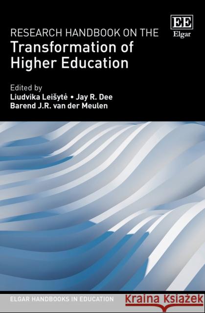 Research Handbook on the Transformation of Higher Education  9781800378209 Edward Elgar Publishing Ltd - książka