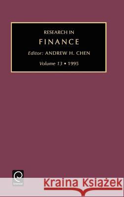 Research in Finance Prasad                                   Robert F. Lanzillotti Yoram C. Peles 9781559385787 JAI Press - książka