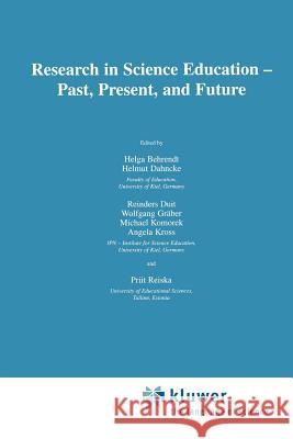 Research in Science Education -- Past, Present, and Future Behrendt, Helga 9789048156313 Not Avail - książka