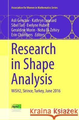 Research in Shape Analysis: Wish2, Sirince, Turkey, June 2016 Genctav, Asli 9783030083601 Springer - książka