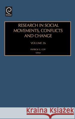 Research in Social Movements, Conflicts and Change Patrick G. Coy 9780762312634 JAI Press - książka