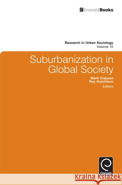 Research in Urban Sociology Mark Clapson, Ray Hutchison, Ray Hutchison 9780857243478 Emerald Publishing Limited - książka