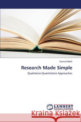 Research Made Simple Marfo Samuel 9783659594892 LAP Lambert Academic Publishing - książka