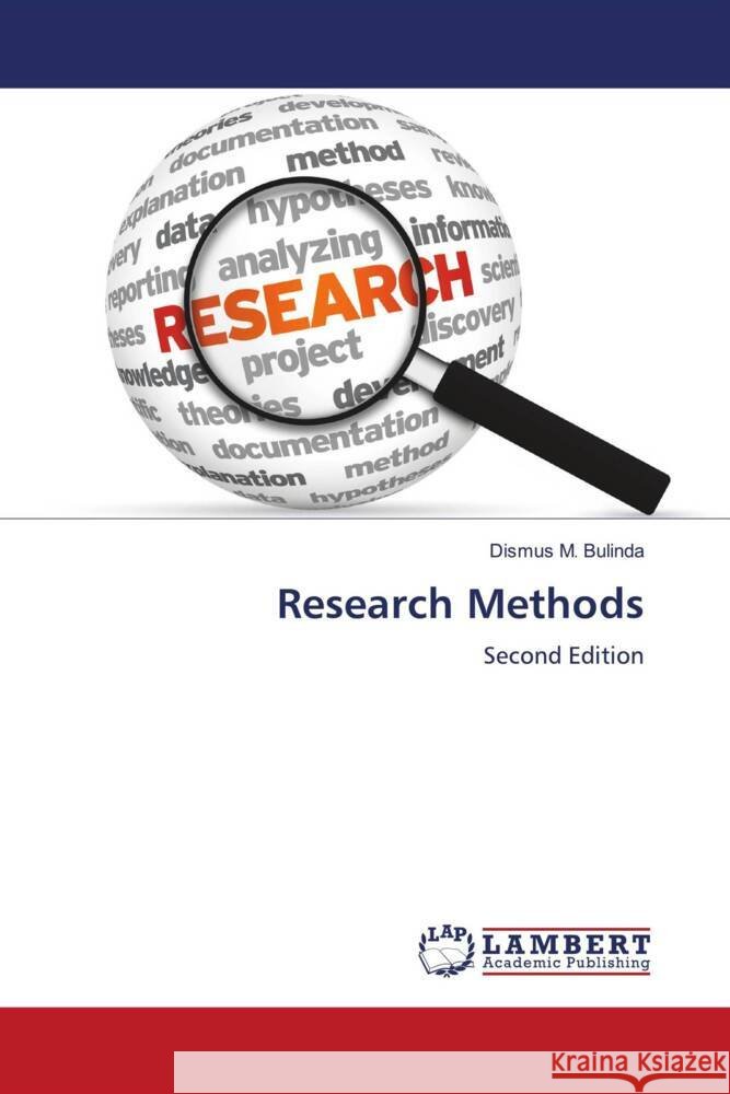 Research Methods Bulinda, Dismus M. 9786206166535 LAP Lambert Academic Publishing - książka
