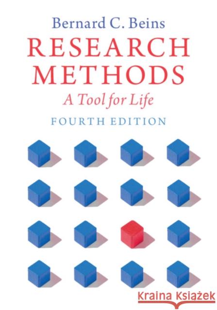 Research Methods: A Tool for Life Beins, Bernard C. 9781108456746 Cambridge University Press - książka