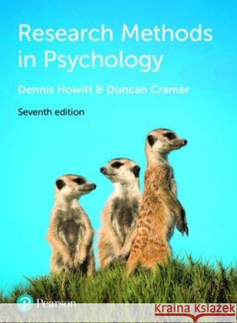 Research Methods in Psychology Duncan Cramer 9781292461595 Pearson Education - książka