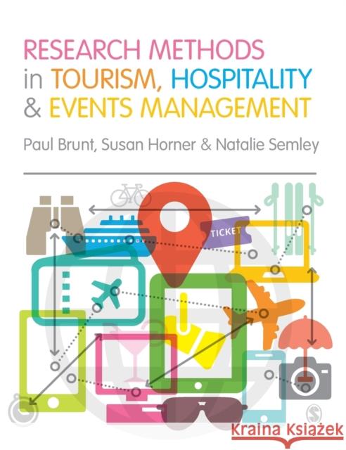 Research Methods in Tourism, Hospitality and Events Management Brunt, Paul|||Horner, Susan|||Semley, Natalie 9781473919143  - książka