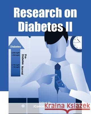 Research on Diabetes II (black and white) Press, Iconcept 9781922227485 Iconcept Press - książka