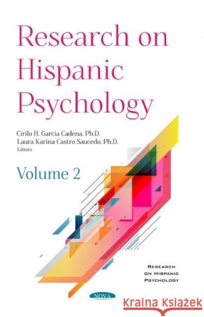Research on Hispanic Psychology  9781685074500 Nova Science Publishers Inc - książka