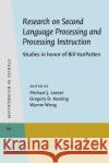 Research on Second Language Processing and Processing Instruction  9789027208446 John Benjamins Publishing Co