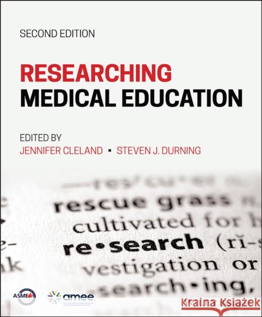 Researching Medical Education Cleland, Jennifer 9781119839415 John Wiley and Sons Ltd - książka