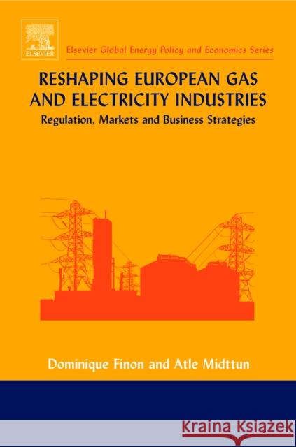 Reshaping European Gas and Electricity Industries  Finton 9780080445502  - książka