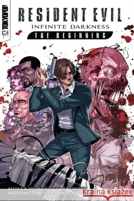 Resident Evil Infinite Darkness: The Graphic Novel (2022) Keith R.A. DeCandido 9781427868428 Tokyopop Press Inc - książka