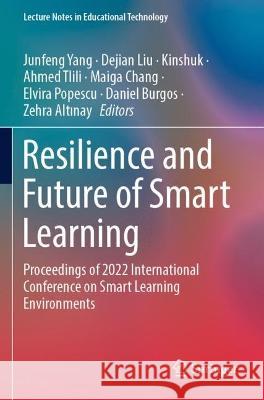 Resilience and Future of Smart Learning  9789811960574 Springer Nature Singapore - książka