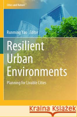 Resilient Urban Environments  9783031554841 Springer Nature Switzerland - książka