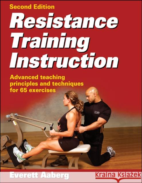 Resistance Training Instruction Everett Aaberg 9780736064033 Human Kinetics Publishers - książka
