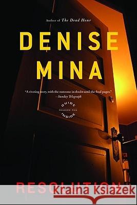 Resolution Denise Mina 9780316016827 Back Bay Books - książka