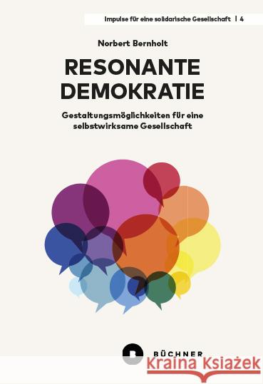 Resonante Demokratie Bernholt, Norbert 9783963174087 Büchner Verlag - książka