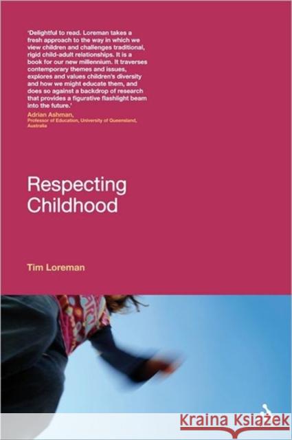 Respecting Childhood Tim Loreman 9780826433701  - książka