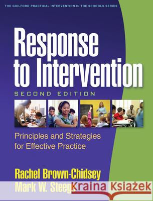 Response to Intervention: Principles and Strategies for Effective Practice Brown-Chidsey, Rachel 9781606239230 Guilford Publications - książka