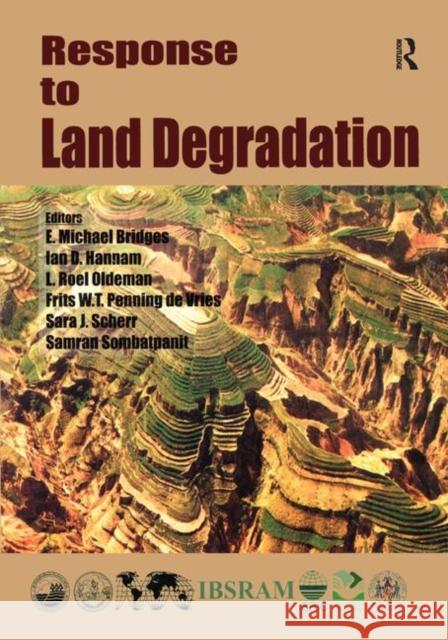 Response to Land Degradation E M Bridges   9781138468658 CRC Press - książka