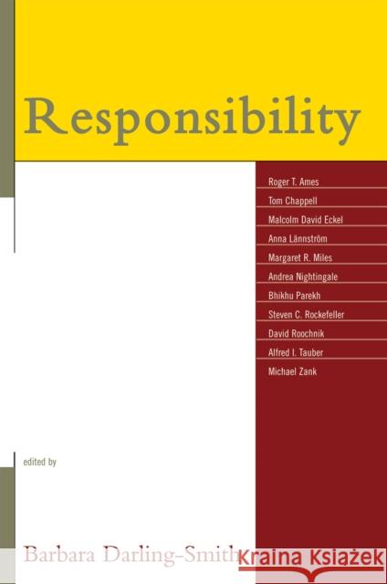 Responsibility Barbara Darling-Smith 9780739120286 Lexington Books - książka