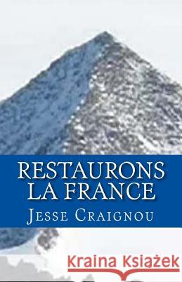 Restaurons la France: Verbatim de mes Pensées Anarchiques Craignou, Jesse 9781540657633 Createspace Independent Publishing Platform - książka