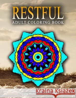 RESTFUL ADULT COLORING BOOKS - Vol.11: relaxation coloring books for adults Charm, Jangle 9781519580825 Createspace Independent Publishing Platform - książka