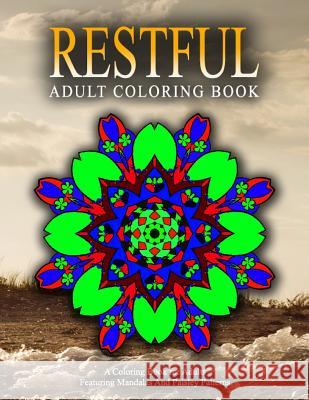 RESTFUL ADULT COLORING BOOKS - Vol.18: relaxation coloring books for adults Charm, Jangle 9781519580900 Createspace Independent Publishing Platform - książka