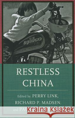 Restless China Perry Link 9781442215115  - książka