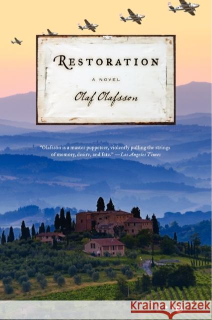 Restoration Olaf Olafsson 9780062065650 Ecco Press - książka