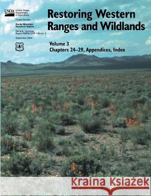 Restoring Western Ranges and Wildlands (Volume 3, Chapters 24-29, Appendices, Index) Stephen B. Monsen Richard Stevens Nancy L. Shaw 9781480200470 Createspace - książka